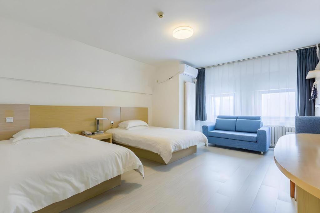Jinjiang Inn Qingdao Wuxi Square Nanjing Road Metro Station מראה חיצוני תמונה